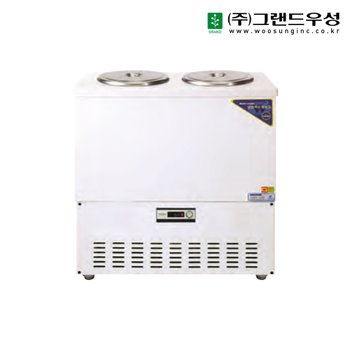 우성 업소용 육수냉장고 2말 쌍통 CWSR-202 (칼라 2구)