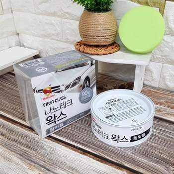 불스원 SJ87RS76 룩센나노테크왁스 백색 광택제 유리막코팅
