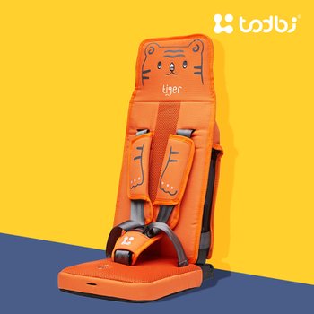 [토드비] 오렌지타이거 토들러 유아 휴대용 카시트