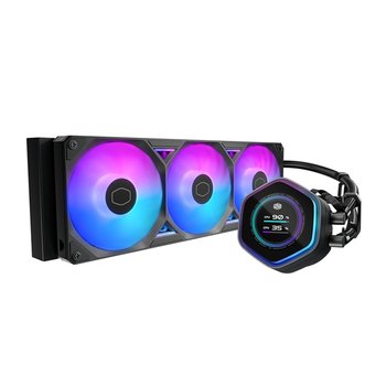 쿨러마스터 MASTERLIQUID 360 ATMOS II LCD CPU수랭쿨러 블랙