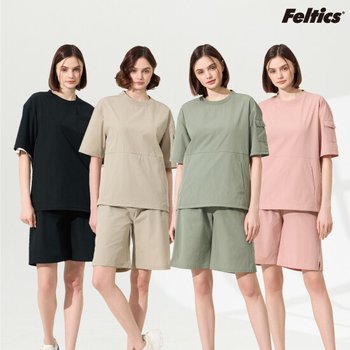 (파격특가! 4종 39,900원!)25SS 펠틱스 썸머 상하의 반팔 셋업 4종  (여성) [F504W]