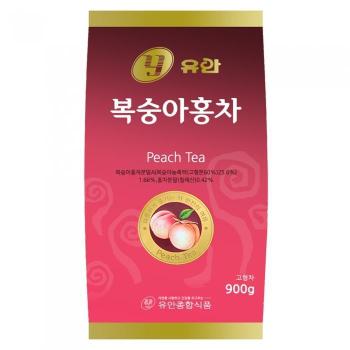 유안 복숭아홍차 베이스 자판기용 900g x 6봉 (S10041975)