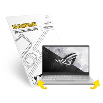 (주) 제이티앤디 가우런 아수스 ROG 제피러스 G14 <b>GA401QM</b> 무광전신 외부보호필름 P0000FPL