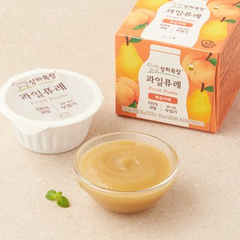[매일유업]상하목장 과일퓨레 복숭아배 100g * 2
