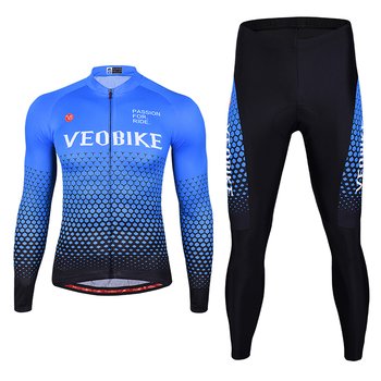 BIKELAB 자전거라이딩복 싸이클복 자전거상하세트 철인경기복 VL19-01 BU
