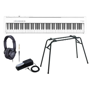 [해외] Roland FP-30X WH 전자 피아노 + 액세서리 세트
