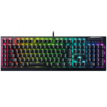 [해외] Razer 레이저 BlackWidow V4 X JP Yellow Switch 맞춤 가능한 6개의 전용 매크로 키 일본어 배열