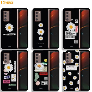 데이지 블랙 갤럭시 제트 Z 폴드2 폴더블2 F916 지폴드 커버 하드 케이스 귀여운_SC0527_07