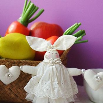 토끼인형 BP07BI81 원더랜드 가렌더 토끼 2size 뉴 파티플래그