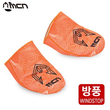 엠씨엔 방풍 토워머 오렌지 칸투어 (겨울낚시,겨울라이딩,겨울등산,수면양말,캠핑,수족냉증)