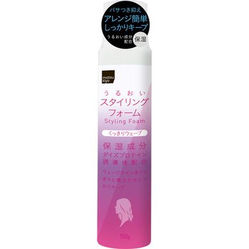 [해외] 마츠키요 스타일링 폼 클리어 웨이브 150g