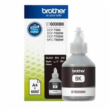 브라더 BT6000BK 정품잉크 검정(6000매) DCP-T700W 순정품잉크 도매가정품잉크 브라더정품드럼