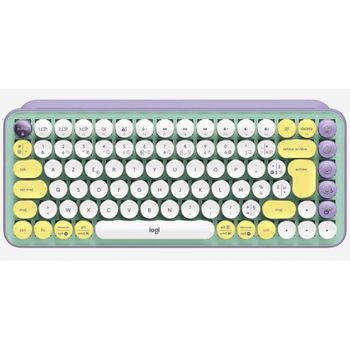 [해외] 독일 로지텍 popkeys 1825709 Logitech POP Keys Mechanical Wireless Keyboard with Customizab