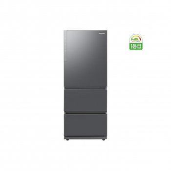 삼성 김치플러스 3도어 328L 리파인드 이녹스 RQ33DG71G1S9 삼성물류배송설치