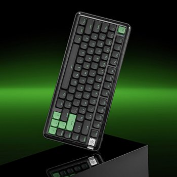 [해외] YUNZII  L75 무선 LP축 기계시식 키보드 2200mAh 배터리  Gasket구조