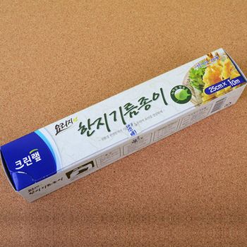 크린랩 한지기름종이 10M 호일 쿠킹호일 기름종이