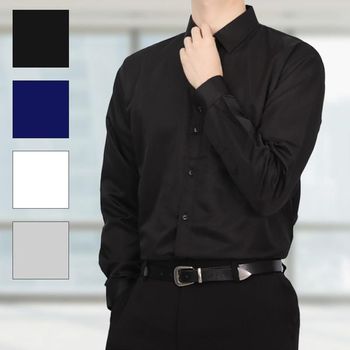 남자 슬림핏 클래식 드레스 와이셔츠 DMES SHA STS14204058_P377164048
