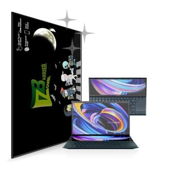 좀비베리어 ASUS 젠북듀오2세대 14UX482E 올레포빅액정+스크린패드