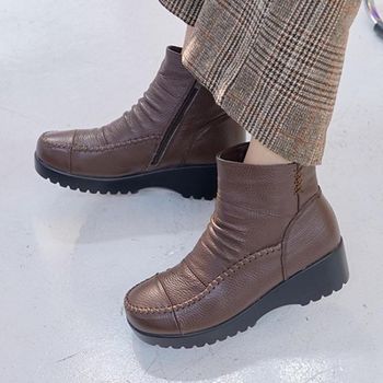 워커부츠 발목 여자롱부츠 봄여자신발 로우힐 신상 MDNOT41932