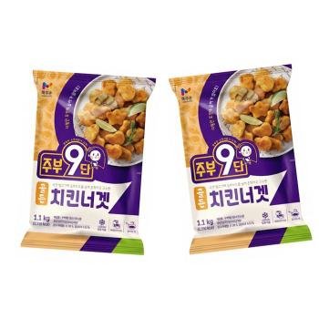 목우촌 주부9단 골든 치킨너겟 1.1kg X 2개 (S46613497)