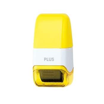 플러스개인정보보호 미니롤러스탬프 케시퐁 IS-520CM 노랑 개(1개입)