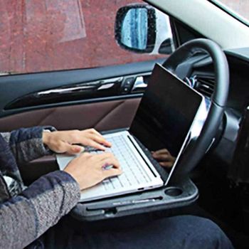 차량용책상 DLX635M0 차량용식탁 멀티컵홀더 차량용품 핸들용품