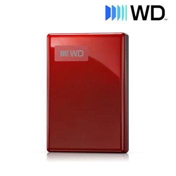 WD My Passport USB-C 2TB, 레드