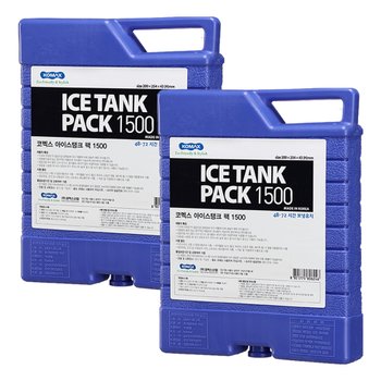 코멕스 아이스탱크 팩 블루 1.5L(1500cc) X 2개
