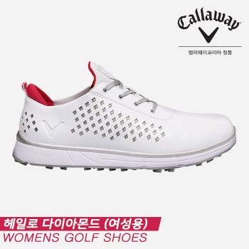 캘러웨이 2022 헤일로 다이아몬드 골프화[화이트핑크][여성용]