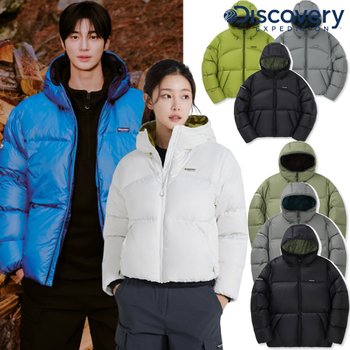 [신세계백화점][정가359000원]디스커버리 DMDJ8K046 DWDJ8L046 남성 여성 올튼 퍼텍스 퀀텀 구스 다운 숏패딩