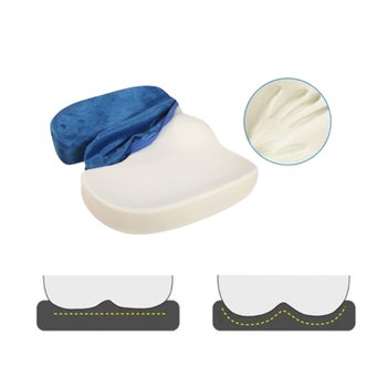 바른자세방석 기능성 허리 척추 통증 아플때 메모리폼 3D 교정 엉덩이 방석 쿠션