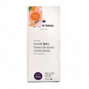 산미있는 향이좋은 당일로스팅 블랜드 플라워샤워 원두커피500g