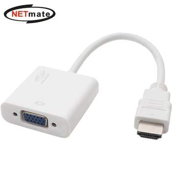 넷메이트 936IWI88 HDMI to VGA RGB 컨버터 케이블 타입 NM-HV03