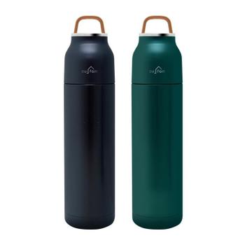 쿠팸-C3 편리한 스테인리스 진공 텀블러 500ml 보온병 머그컵 휴대용머그컵 스트랩보온병 캠핌용머그컵