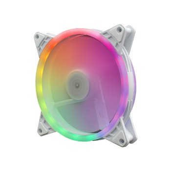 스톰 Auto RGB 더블링 140mm 화이트 시스템쿨러 저소음 케이스 쿨링팬