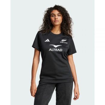 [해외] Adidas 아디다스 퍼포먼스 블랙 퍼른스 럭비 홈 서포터즈 저지 여성용 - 전부 검정 7816391
