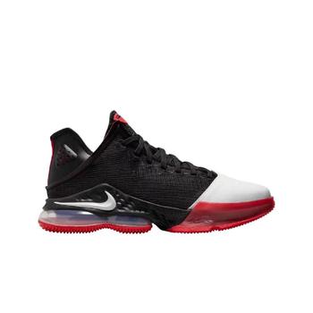 [해외] 나이키 르브론 19 로우 블랙 화이트 유니버시티 레드 DH1270-001