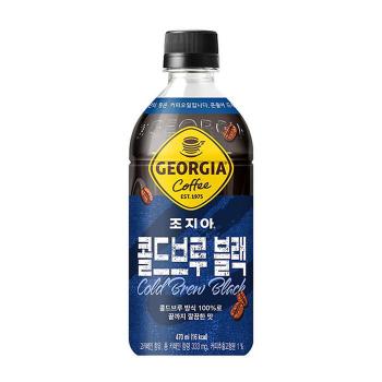 조지아 크래프트 콜드브루 블랙 470ml 6개 (S50799548)