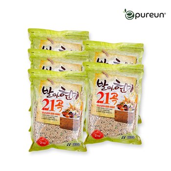 수입 발아현미 21곡 2kg x 5봉