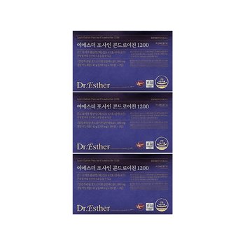 에스더포뮬러 여에스더 포사인 콘드로이친 1200 700mg x 60정 x 3개 /Hb
