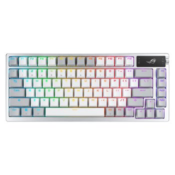 [해외] ASUS 게이밍 키보드 커스텀 키보드 ROG Azoth Moonlight White