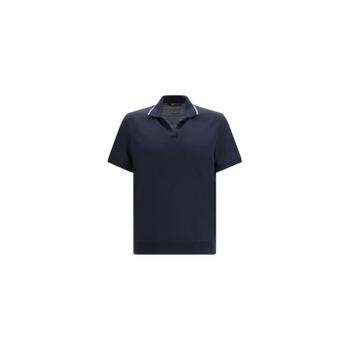 해외 SS26 로로 피아나 남성 와이타키 폴로 셔츠 FAN4593_W000