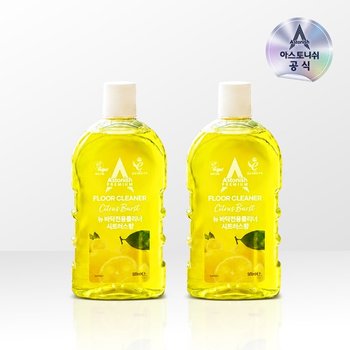 바닥 클리너 시트러스 500ml 2개
