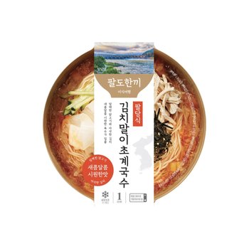팔도한끼 팔당식 김치말이초계국수 206g x 6개