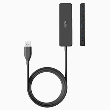 엑토 USB 3.2 4포트 노트북 PC 외장하드 1m 롱 멀티 허브 HUB-60