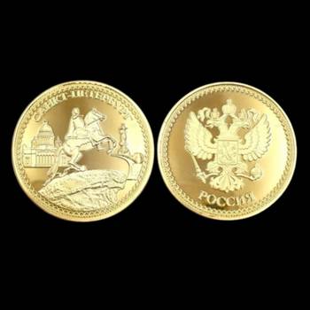 [오늘출발] 기념 금화 코인 선물 주화 가상화폐 장식품 모형 선물 상장 동전