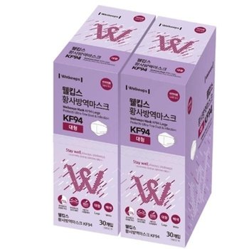 웰킵스 KF94 대형 마스크, 30개x 2_25295457