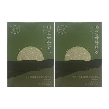 바른곡물효소 3g x 30포 2박스 (AD)