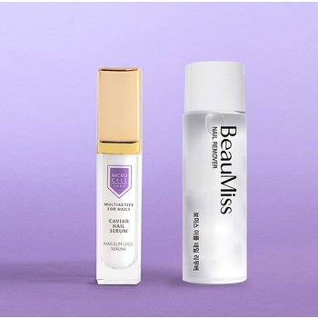 마이크로셀 네일 캐비어 뿌리 손톱영양제 세럼 9ml + 리무버