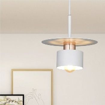 스칼렛 1등 팬던트 로즈골드 E26 LED 벌브 12W 램프 식탁등 주방 카페